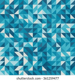 Vintage triangle seamless pattern.Geometric hipster retro background with place for your text.Vector illustration