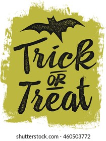 Vintage Trick or Treat Halloween Design