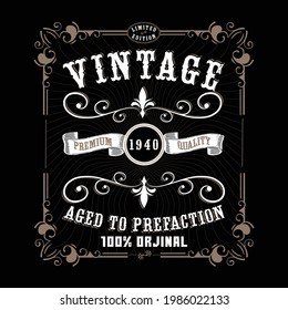 VINTAGE T-SHIRT DESIGN BEAUTIFUL VECTOR