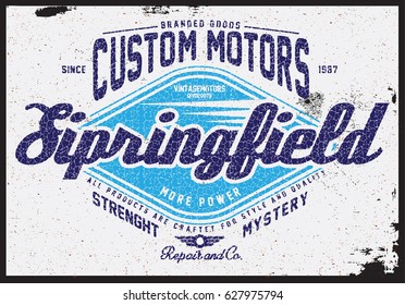 vintage t-shirt graphic