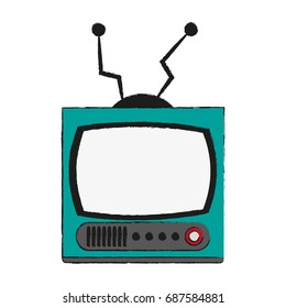 vintage tv icon image 
