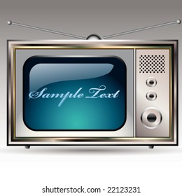 Vintage TV, Vector