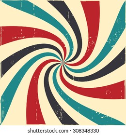 Vintage twisted background