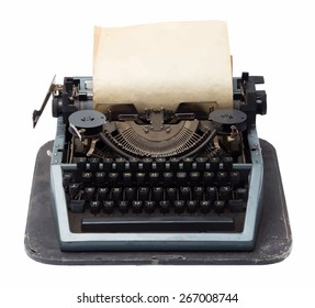 vintage typewriter, vector