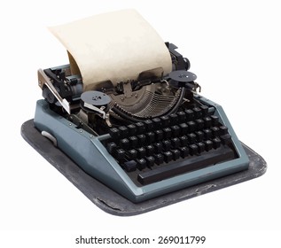 vintage typewriter, vector