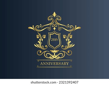 Vintage typographic decorative ornament design elements vector illustration.  luxury fancy logo symbols. Stylish  logo, perfect for business, Brand and company logos, vector illustration.