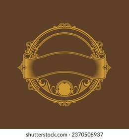 vintage typography border art design illustration, victorian style artwork, typeface image free to use, lettering vector set