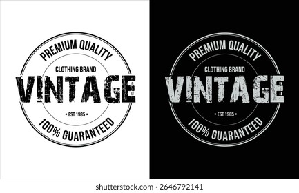 vintage typography design for t shirt and clothing logo