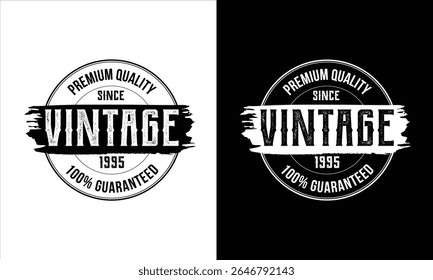 vintage typography design for t shirt and logo