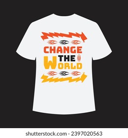 Vintage typography T shirt design template Illustration