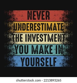 Vintage typography tshirt design vector design 