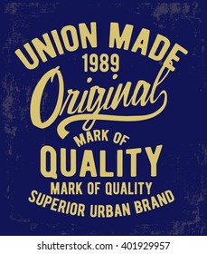Vintage typography, t-shirt graphics. Vectors