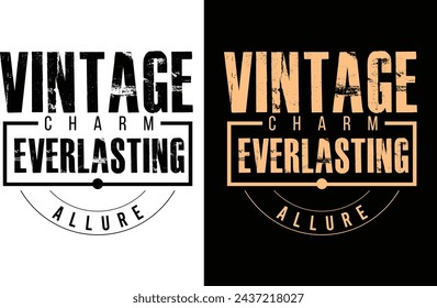 Vintage Typography T-shirt or Logo Design