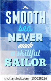 Vintage typography vector illustration with grunge effects. Can be used as a poster or postcard.
