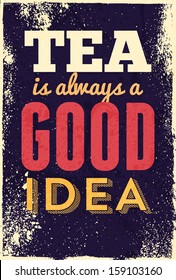 Vintage typography vector illustration with grunge effects. Can be used as a poster or postcard.