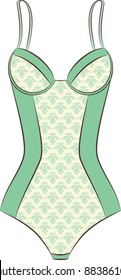 Vintage underlinen . Vector