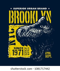 vintage urban typography, t-shirt graphics, vector illustration