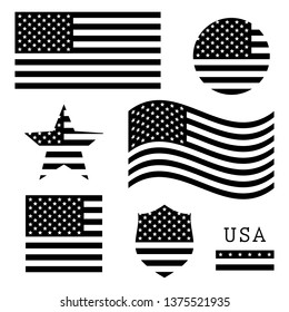 Free Free Clipart Svg Black And White American Flag 424 SVG PNG EPS DXF File