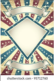 Vintage USA poster