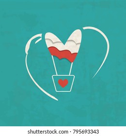 vintage valentine card