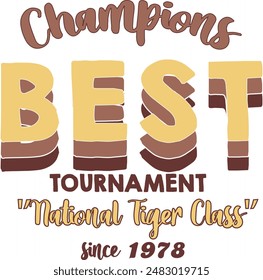 vintage varsity slogans vector graphic illustration