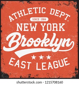 Vintage varsity vector graphics.