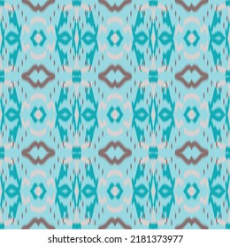 Patrón de ikat abstracto de vectores vintage sin fisuras. Ropa étnica. con el vector de ornamento étnico indio ・ Elementos étnicos vector aislado de ornamento indio 