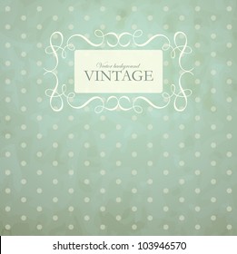 Vintage vector background
