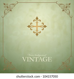 Vintage vector background