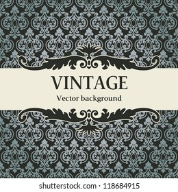 Vintage vector background