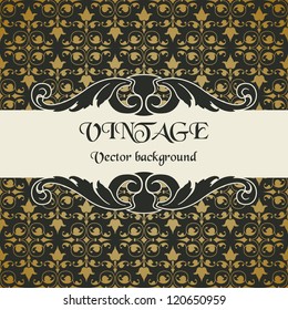 Vintage vector background