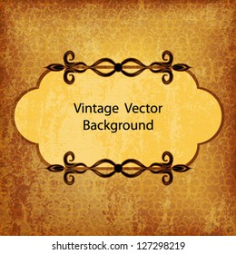 Vintage vector background