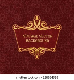 Vintage vector background