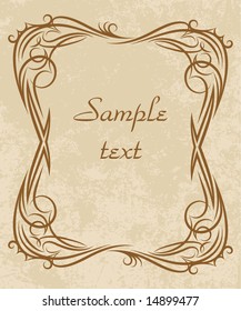 Vintage vector background.