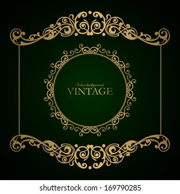 Vintage vector background