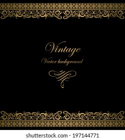 Vintage vector background