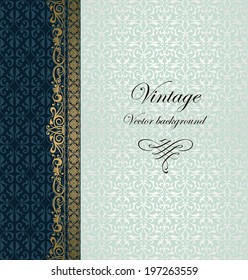 Vintage vector background