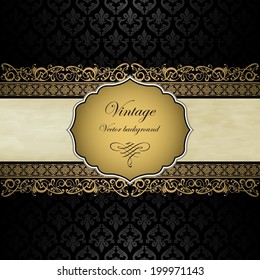 Vintage vector background