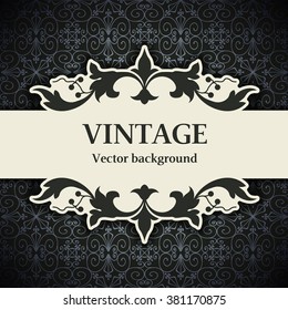 Vintage vector background