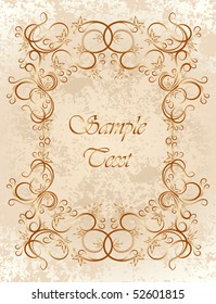 Vintage vector background.