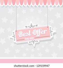 Vintage vector background with place for your text. cover design.