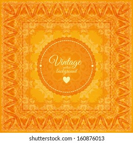 Vintage vector background. Use for greeting card, invitation, menu