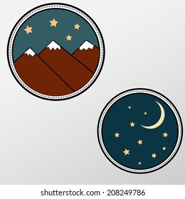 Vintage vector banners
