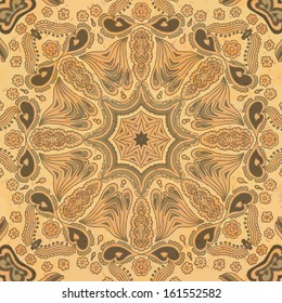 Vintage vector card with pattern for Congratulation card, menu and Invitation card
