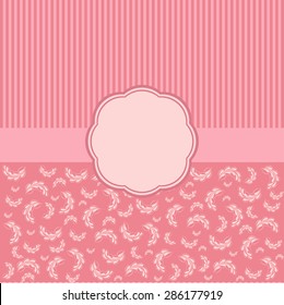 Vintage vector card templates.