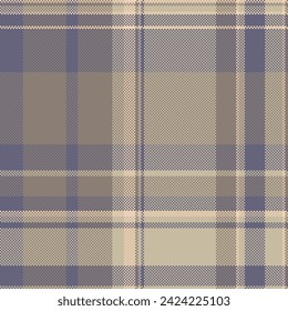 Vintage vector check plaid, free seamless texture background. Attire pattern tartan textile fabric in pastel and light colors.