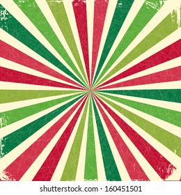 Vintage vector Christmas card