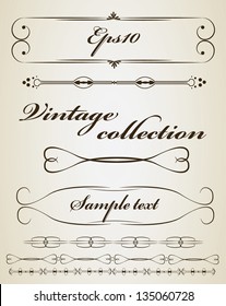 Vintage vector collection