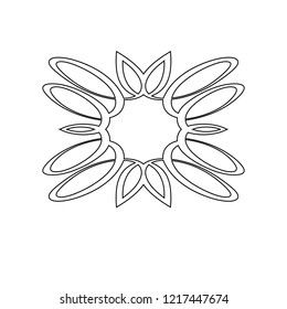 Vintage vector. Decorative frames. Vector Illustration.