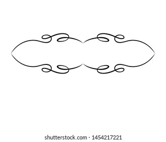 Vintage vector. Decorative frames. Vector Illustration.
